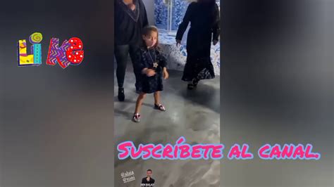 La Hija De Adamaris L Pez Y Toni Costa Se Divierte Bailando Youtube