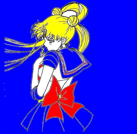 Sad Sailor Moon By Sierenthesinger12 On Deviantart