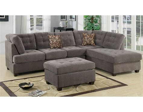 Lane Sectional Sofa With Chaise Microfiber
