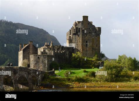 Eilean Donan Castle Is The Home Of Clan Mackenzie Stock Photo Alamy