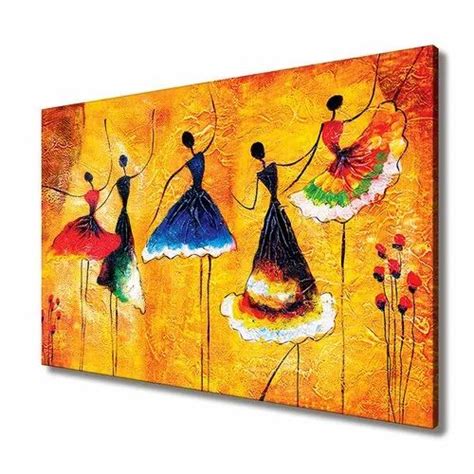 Abstract Ballet Dancer Painting
