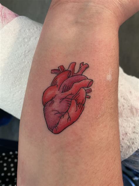 Heart Realistic Tattoo