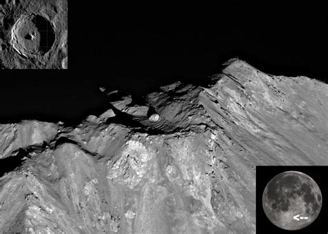 The Unique Boulder At Tycho Crater S Peak Moon Crater Tycho