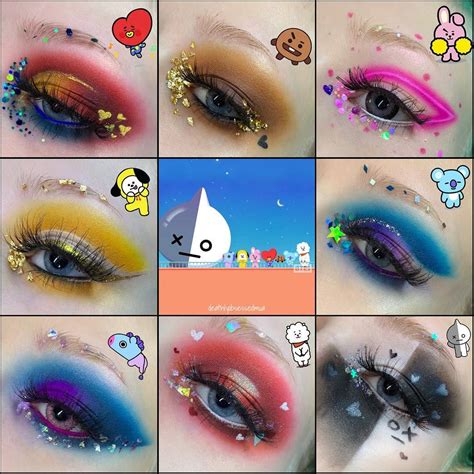 Here Is The Completed Bt Inspired Makeup Which One Is Your Favorite