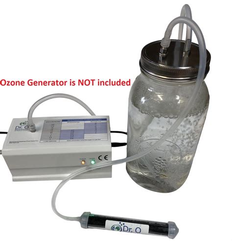 Medical Grade Ozonated Water Therapy Kit For Small Regular Neck Mason