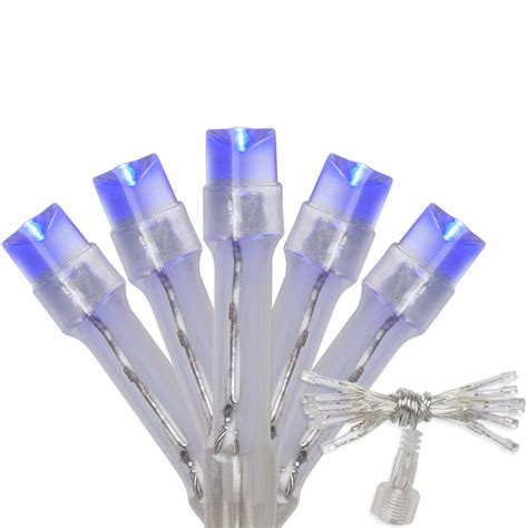Aurora Superstar Tm Light String 12 Blue Led Mini Lights Clear Wire