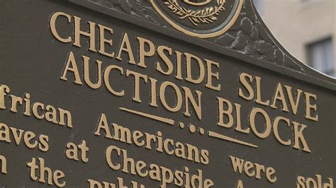 Slaves Bought Sold At Lexington Auction Block Honored In Effort To