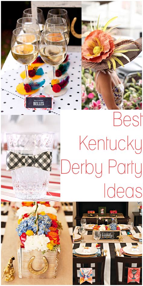 Kentucky Derby Time Kentucky Derby Decor Kentucky Derby Themed Party
