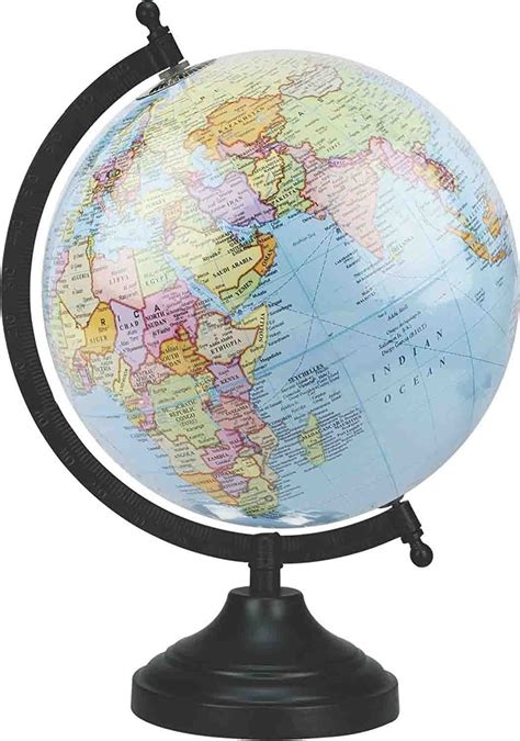 Globe 8 Inch Educational Rotating National Geographic