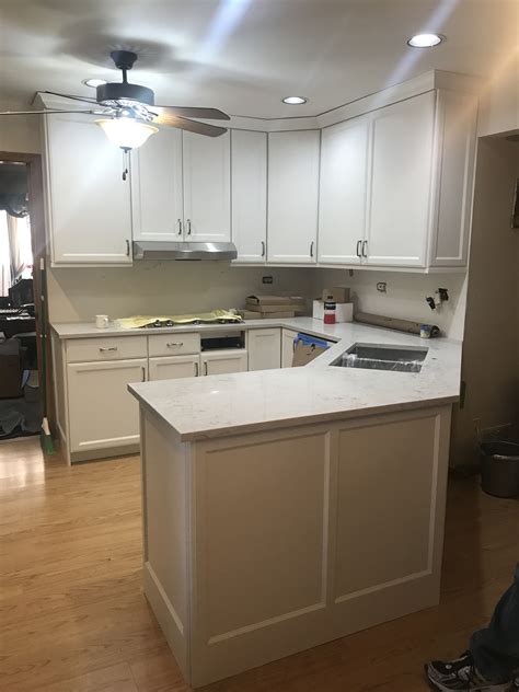 Maybe you would like to learn more about one of these? White Shaker Painted Cabinets(White Dove) | Custom kitchen ...