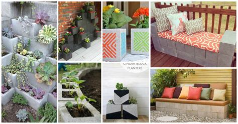 What you will need is some think about a platform bed or a dividing wall; Easy Decorative Garden Projects Using Cinder Blocks