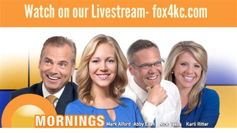 Watch The Fox 4 Morning Show On Our Livestream Fox 4 Kansas City Wdaf