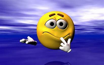 Face Confused Wallpapers Funny Smileys Smiley 3d