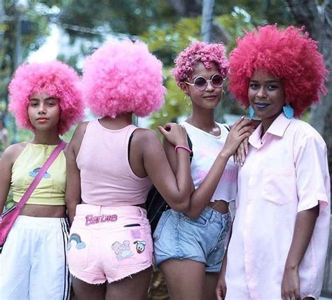🍫🍑girlsgossip💃🏽 On Instagram 💖💖💖 Pinky Hair Day 🎤to Get More Fun