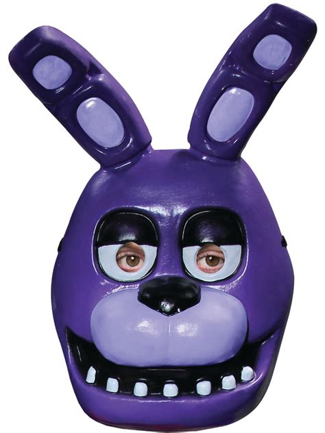 Adults Five Nights At Freddys Bonnie Rabbit 12 Mask Costume Accessory