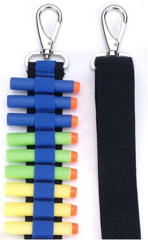 gun belt toy for nerf soft bullets shoulder strap clip charger storage for blasters cartridge