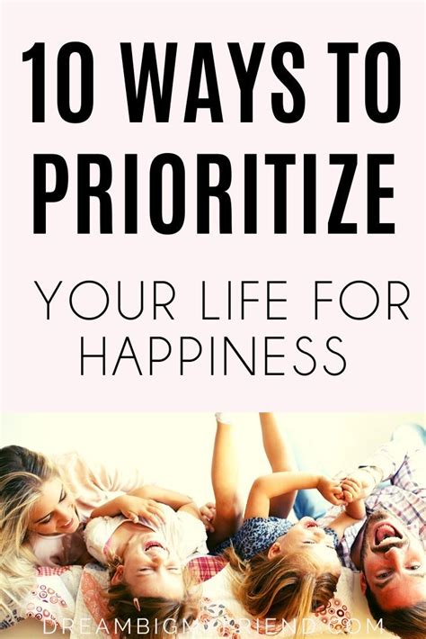 How To Prioritize Your Life Top 10 Priorities In Life Importance Of