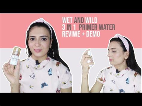 Wet N Wild Photofocus IN Primer Water Review Demo YouTube