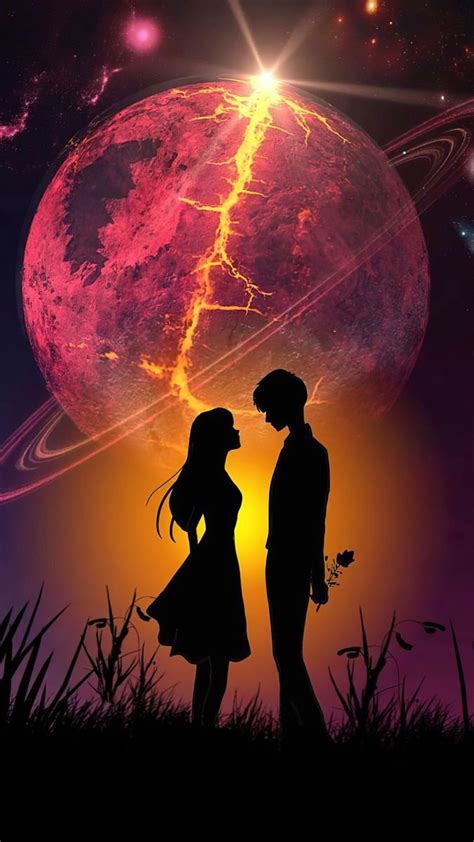 Silhouette Of Couple Wallpapers Download Mobcup