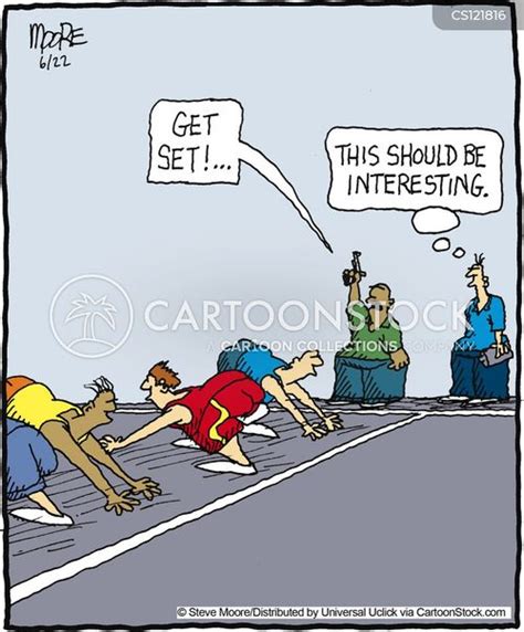 Sprinter Cartoons And Comics Funny Pictures From Cartoonstock