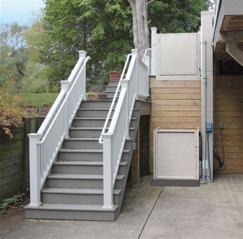 Indoor And Outdoor Wheelchair Platform Lift Bruno Vertical Platform