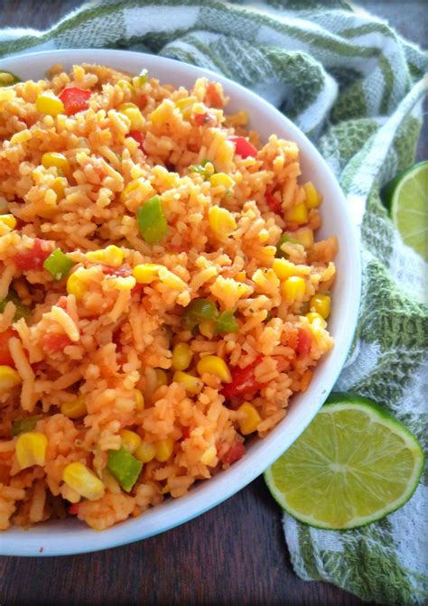 Mexican Rice With Corn Is A Flavorful Yet Simple And Utterly Delicious