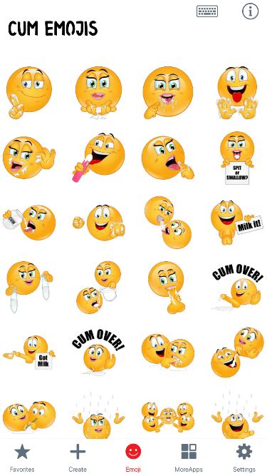 Cum Emojis For Texting Dirty Emoji App Adult Emojis