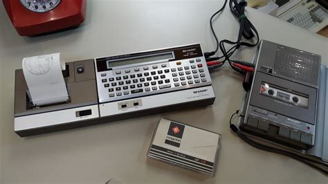 Demo Sharp Pc 1500a Rok Year 1981 Youtube