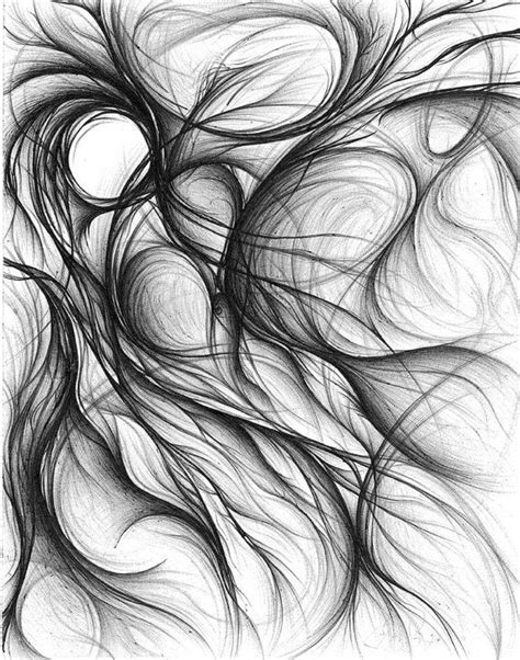 Origin Pen Ink Abstract Drawing By Fifthseasonart On Etsy 40000