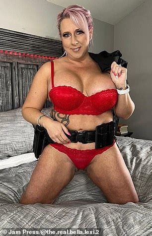 Former Police Officer Turned Onlyfans Star Who Was Shamed Out Of Job Poses In Uniform And