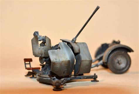 Tamiya 20mm Flak 38 Ready For Inspection Armour