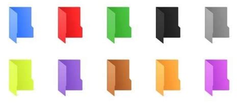 Folder Color Changer For Windows 10 Folder Icon Custom Folders