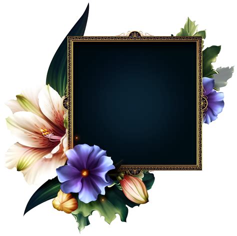 Cluster Etiquetas Ornamentos | Цветочная рамка, Декоративные рамки, Рамки