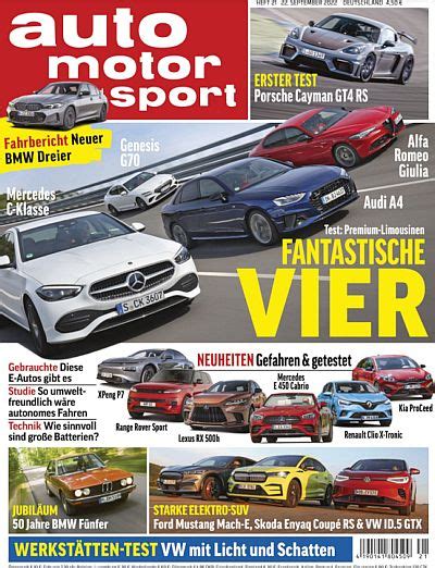 Auto Motor Und Sport Aktuelle Ausgabe 2022 21 — Download