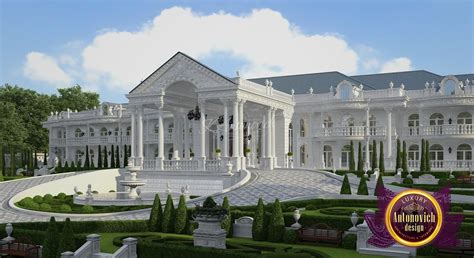 Royal Landscape Design In Uae Big Mansions Luxury Houses Mansions