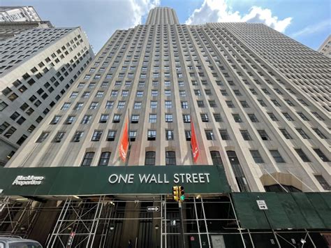 One Wall Street 1 Wall Street Blocks And Lots
