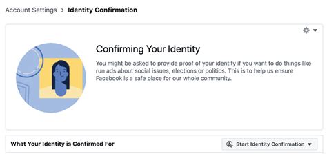 Confirm Your Identity With Facebook Loker