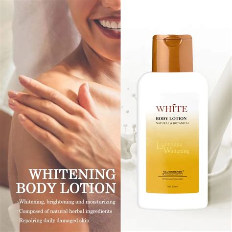 Body Whitening Lotion Instant Skin Brightening And Lifting Body Milk