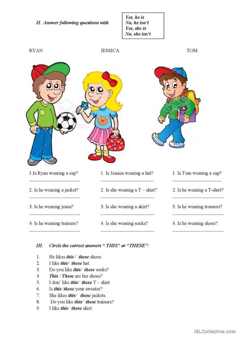 What Is He She Wearing English ESL Worksheets Pdf Doc