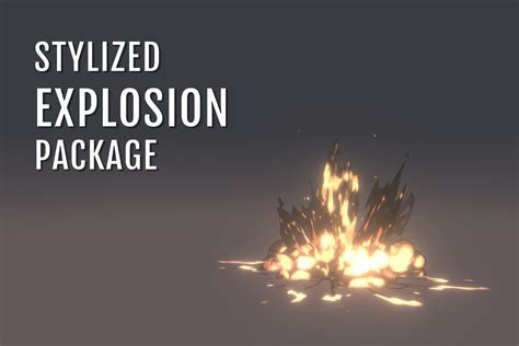 Stylized Explosion Package Vfx 粒子 Unity Asset Store