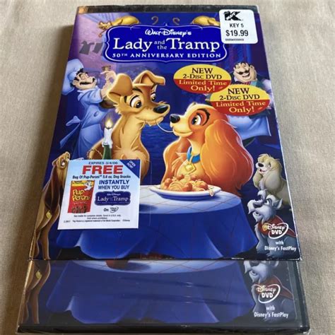 Lady And The Tramp Dvd 2006 2 Disc Set Platinum Edition 50th