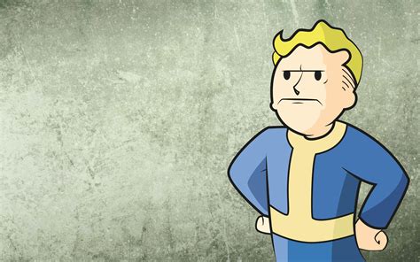 Yellow Haired Cartoon Character Fallout Video Games Hd Wallpaper