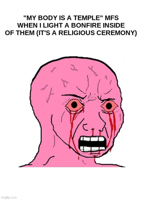 image tagged in blank white template pink crying wojak imgflip