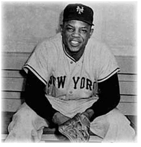 It strikes with the clarity of a line drive. Willie Mays