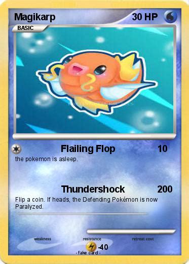 Pokémon Magikarp 1123 1123 Flailing Flop My Pokemon Card