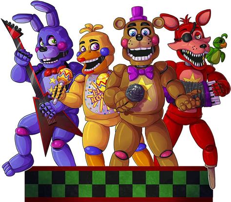 Fnaf Five Nights At Freddy's - AS CLASSE DOS ANIMATRÔNICOS EM FNAF | Five Nights at Freddys PT/BR Amino