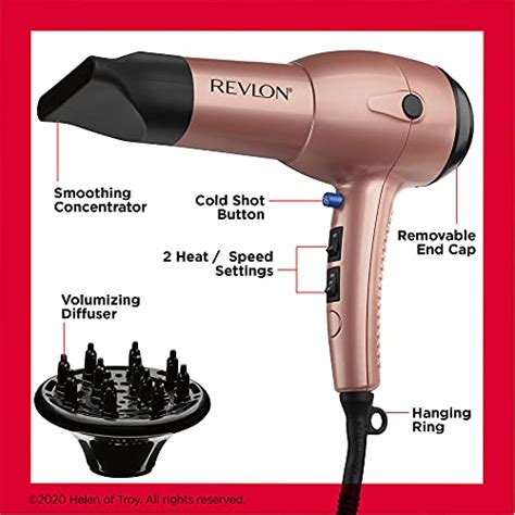 Revlon 1875w Lightweight Fast Dry Hair Dryer Indsho