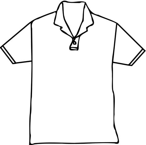 T Shirt Coloring Pages Coloring Pages