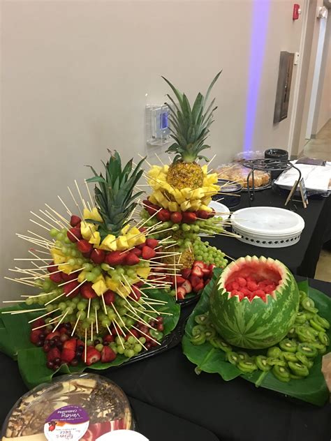 Fruit Display For Graduation Fruit Displays Table Decorations Fruit