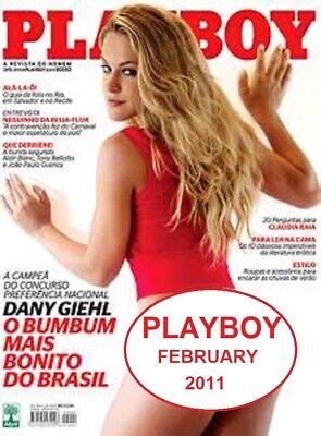 Playboy Magazine Brazil Dany Giehl Feb Exc Miss